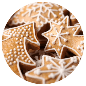 pile of gingerbread cookies